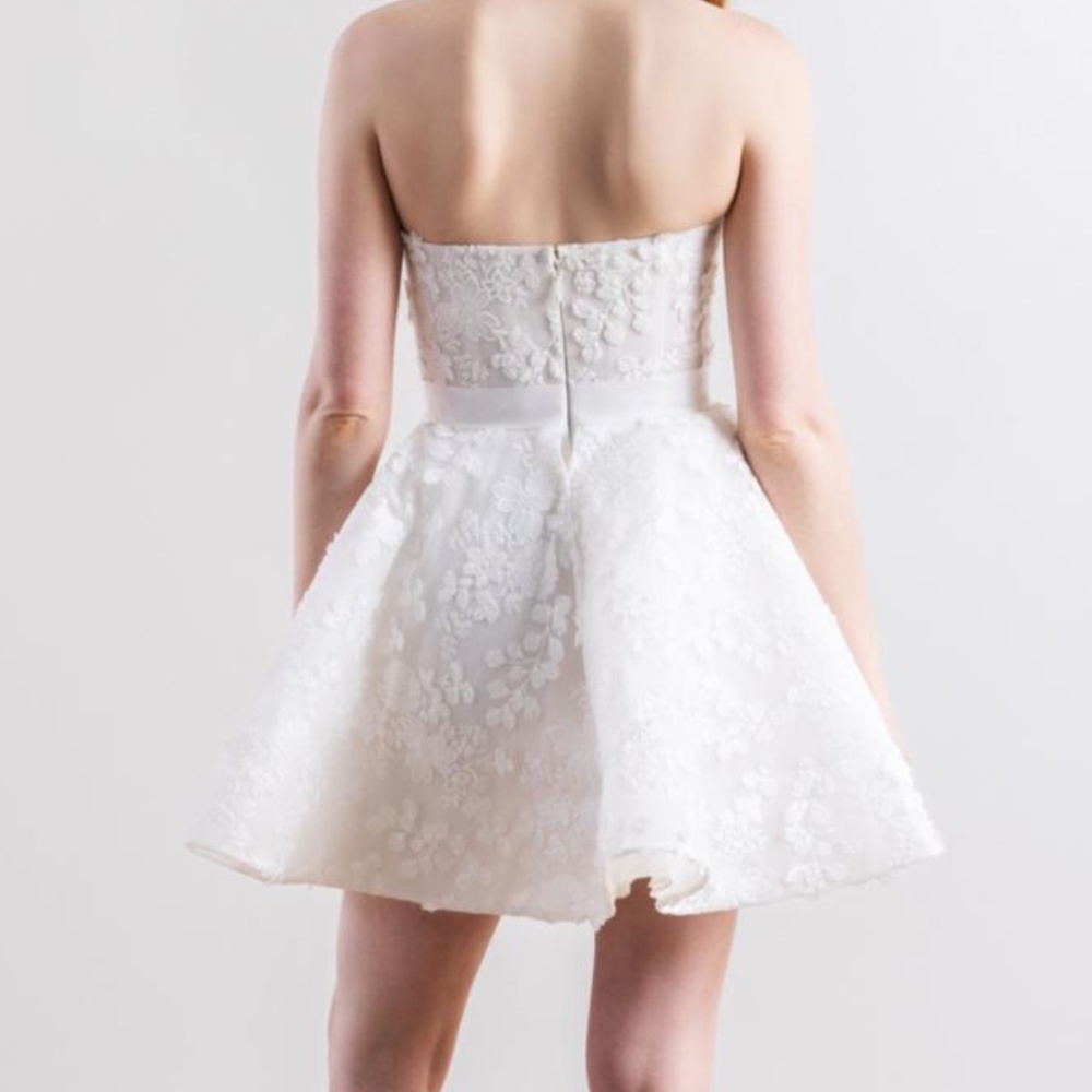 By Watters Mini Wedding Dress - Picture 3 of 4